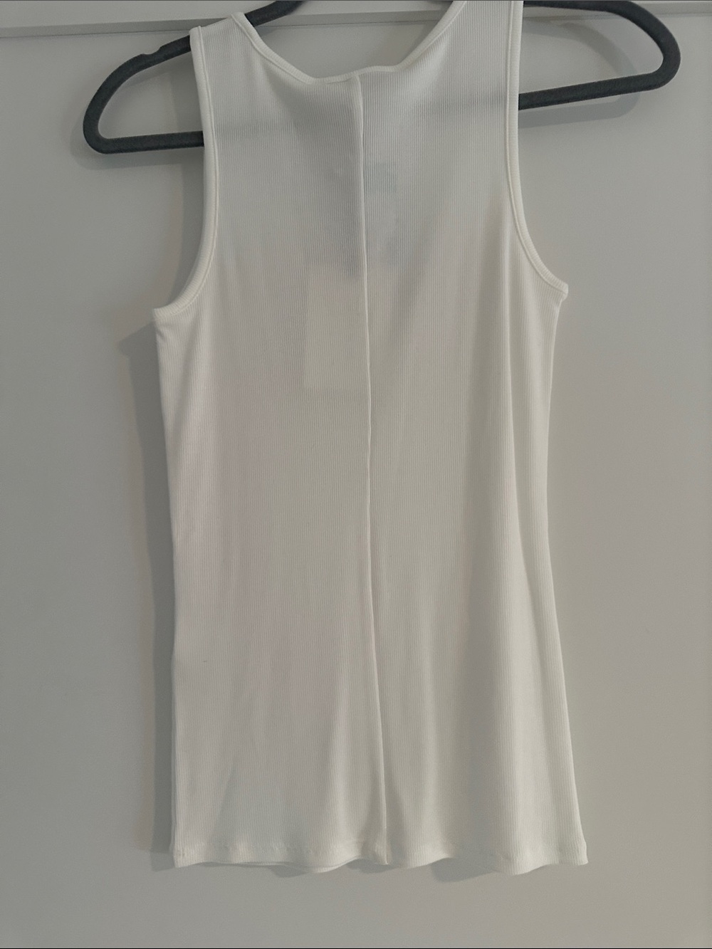41 Hawthorn White Ribbed Tank Top - Picture 2 of 4